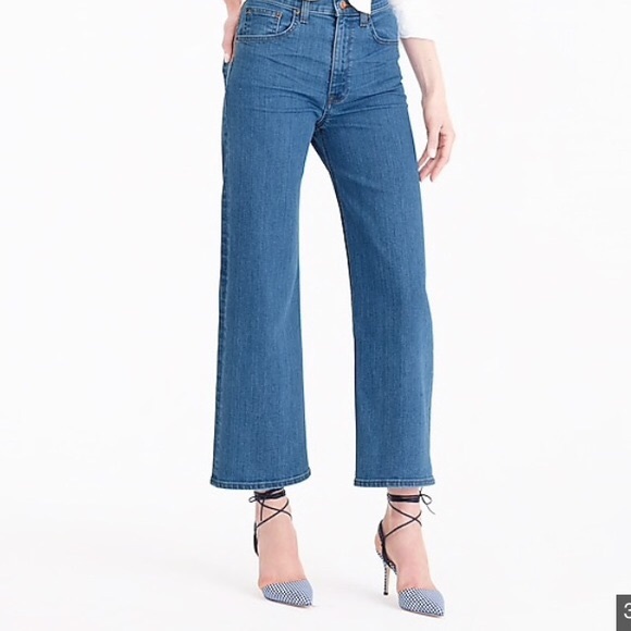 J. Crew Denim - J Crew Denim Rayner Wide-leg Jeans